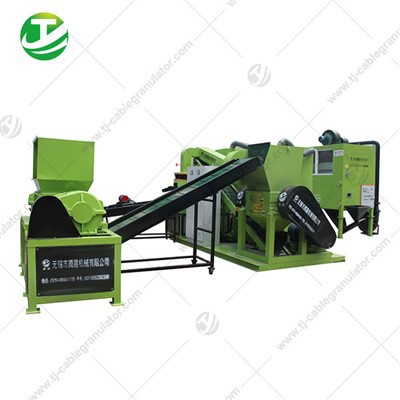 Kaablijäätmete ringlussevõtu masin